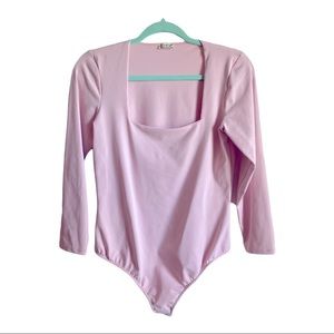 Blush Pink Bodysuit by Intimately Free People Size L